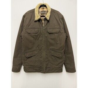 Vintage Kirra Jacket Mens XL MOS Sherpa Flannel Lined Detroit Style Chore Y2K